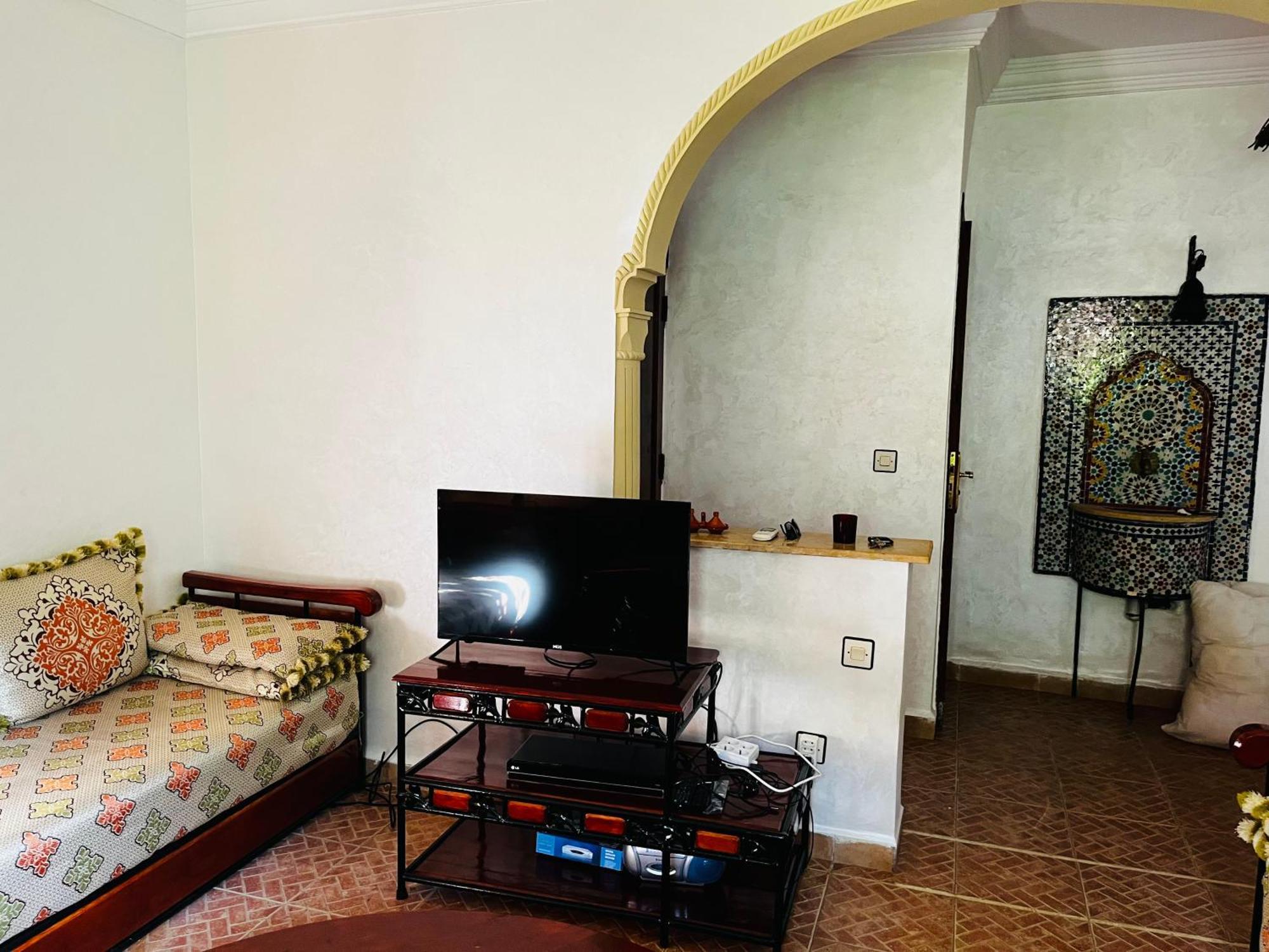 Appartement Dans Residence Avec Piscine Marrakesh Extérieur photo